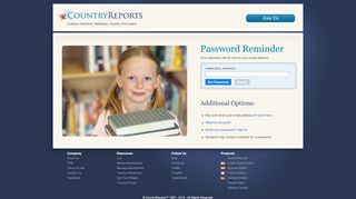 
                            4. Password Reminder - CountryReports.org