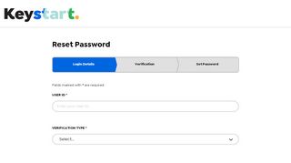 
                            5. Password Reset | Keystart Portal