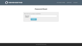 
                            7. Password Reset - Newshosting