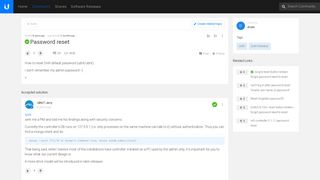 
                            9. Password reset | Ubiquiti Community