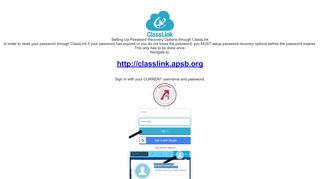 
                            9. password.apsb.org - http://classlink.apsb.org