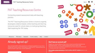 
                            3. PAT Teaching Resources Centre home