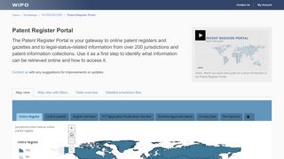 
                            10. Patent Register Portal - WIPO