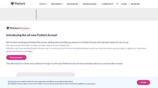 
                            2. Patient Access - book appointments and repeat ...