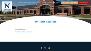 
                            6. Patient Center - Northside Medical