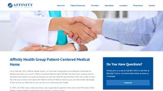 
                            9. Patient-Centered Medical Home - Affinity Health Group