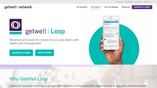 
                            3. Patient Engagement App | GetWell Go | GetWellNetwork