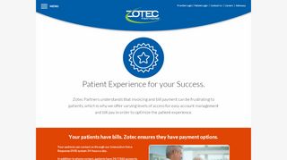 
                            4. Patient Experience - Zotec Partners