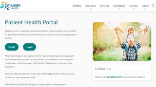 
                            1. Patient Health Portal | Emanate Health