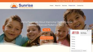 
                            8. Patient Info - Sunrise Advanced Pediatrics, PLLC