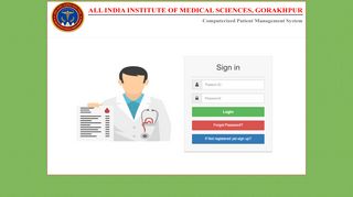 
                            6. ::Patient Login:: - aiimsgorakhpur.in