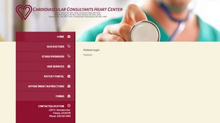 
                            6. Patient Login - Cardiovascular Consultants Heart Center