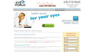 
                            6. PATIENT LOGIN | The Eye World | Dr.Pranali Sirohi | Naperville