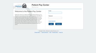 
                            5. Patient Pay Center - Online Patient Payment Processing Center