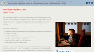 
                            6. Patient Portal - Advanced Pediatric Care