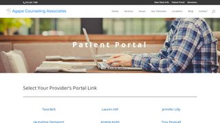 
                            7. Patient Portal | Agape Counseling Associates