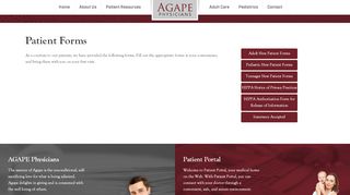 
                            1. Patient Portal - Agape Physicians