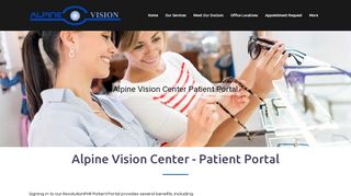 
                            9. Patient Portal – Alpine Vision Center | Eye Care Clinic