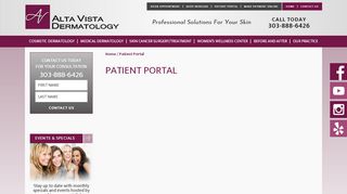 
                            9. Patient Portal | Alta Vista Dermatology | Denver, CO