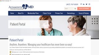 
                            4. Patient Portal – Altamonte MD