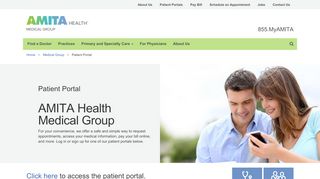 
                            5. Patient Portal - AMITA Health