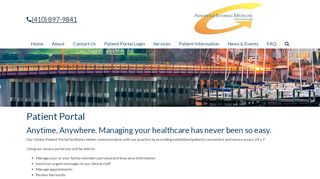 
                            8. Patient Portal - Annapolis Internal Medicine