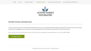 
                            4. Patient Portal | Austin Family Psychiatry