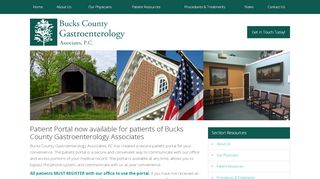 
                            7. Patient Portal - Bucks County Gastroenterology