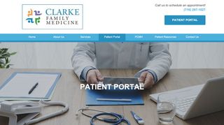 
                            2. Patient Portal - Clarke Family Medicine