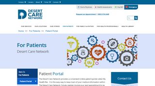 
                            8. Patient Portal | Desert Care Network | Coachella Valley