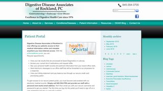 
                            4. Patient Portal | Digestive Disease Associates of Rockland, PC