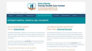 
                            7. Patient Portal – East Liberty Family Health Care Center