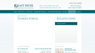 
                            2. Patient Portal - East River Gastroenterology and Nutrition