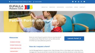 
                            8. Patient Portal | Eufaula Pediatric Clinic