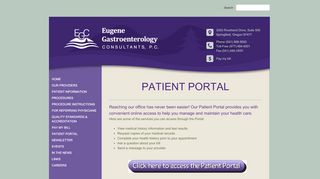 
                            8. Patient Portal | Eugene Gastroenterology Consultants