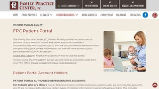 
                            10. Patient Portal | Family Practice Center PC | Central ...