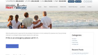 
                            2. Patient Portal - First Coast Heart & Vascular Center