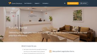
                            8. Patient Portal - Genie Solutions
