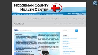 
                            5. Patient Portal – Hodgeman County Health Center