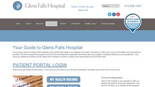 
                            7. Patient Portal - Hospital Guide - Online Patient Portal | Glens Falls ...