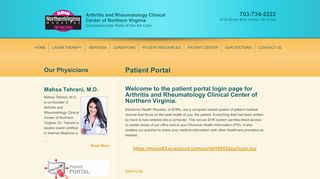 
                            4. Patient Portal Login - Arthritis and Rheumatology Clinical Center of ...