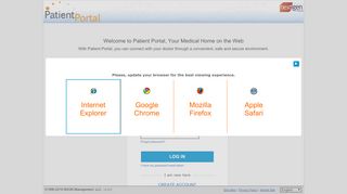 
                            8. Patient Portal: Login