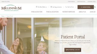 
                            10. Patient Portal - Millennium Physician Group