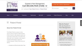 
                            5. Patient Portal | National Spine & Pain Centers - Virginia