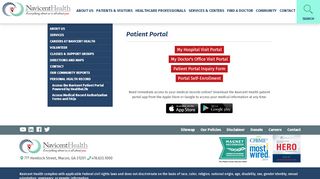 
                            10. Patient Portal - Navicent Health