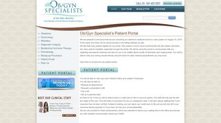 
                            5. Patient Portal - OBGYN Specialists of the Palm Beaches