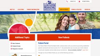 
                            11. Patient Portal | Pediatric Doctor | Lancaster, PA