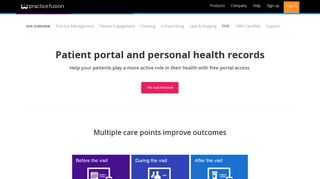 
                            2. Patient Portal - Personal Health Records (PHR) | Practice Fusion