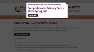 
                            5. Patient Portal Policy and Procedures - Comprehensive Primary Care