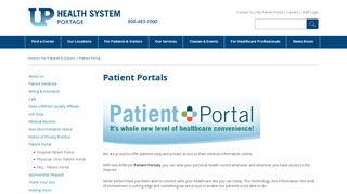 
                            5. Patient Portal - Portage Health